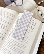 Sandy Checkered Bookmark