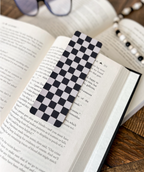 Black & White Checkered Bookmark