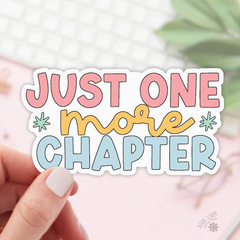 One More Chapter Sticker