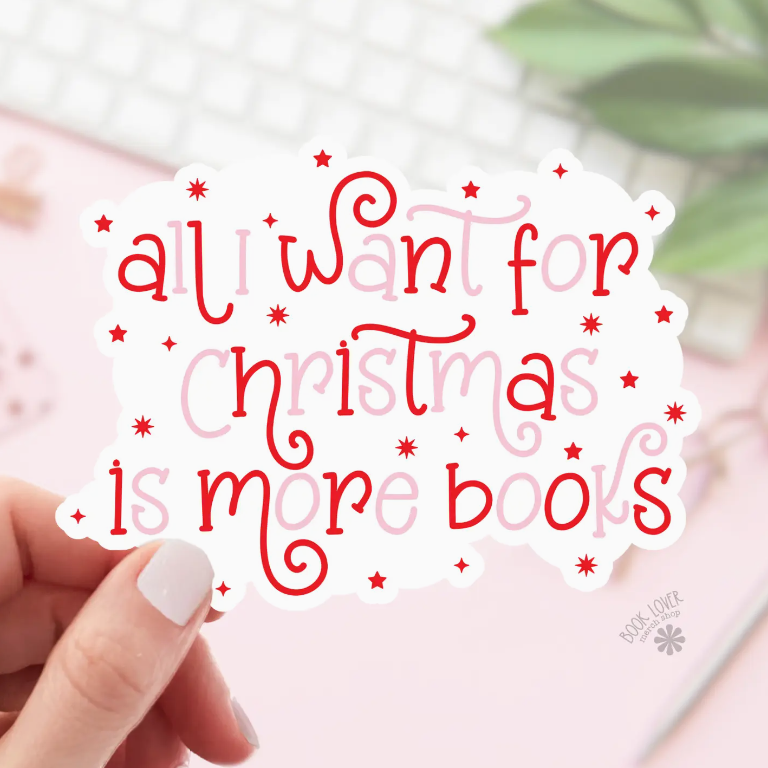 All I Want for Christmas Sticker