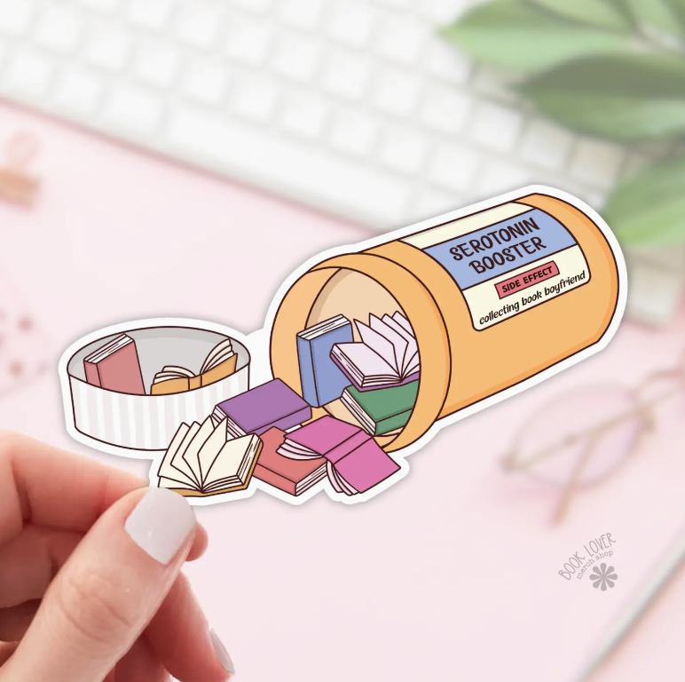 Serotonin Booster Sticker